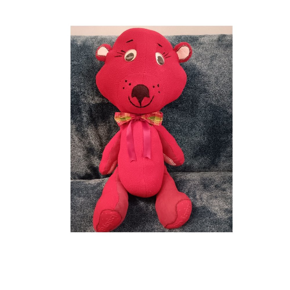Bear Red New Handmade 21" tall